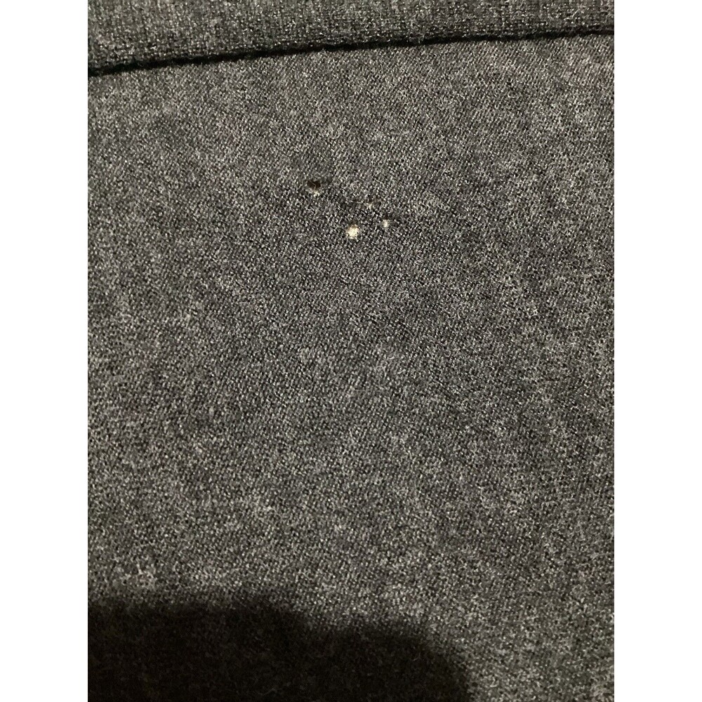 Theory Dark Gray 100% Wool Drape Open Front Cardi… - image 5